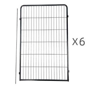 YES4PETS - 6-Panel 120cm Strong Pet Playpen Fence - Pet Servo