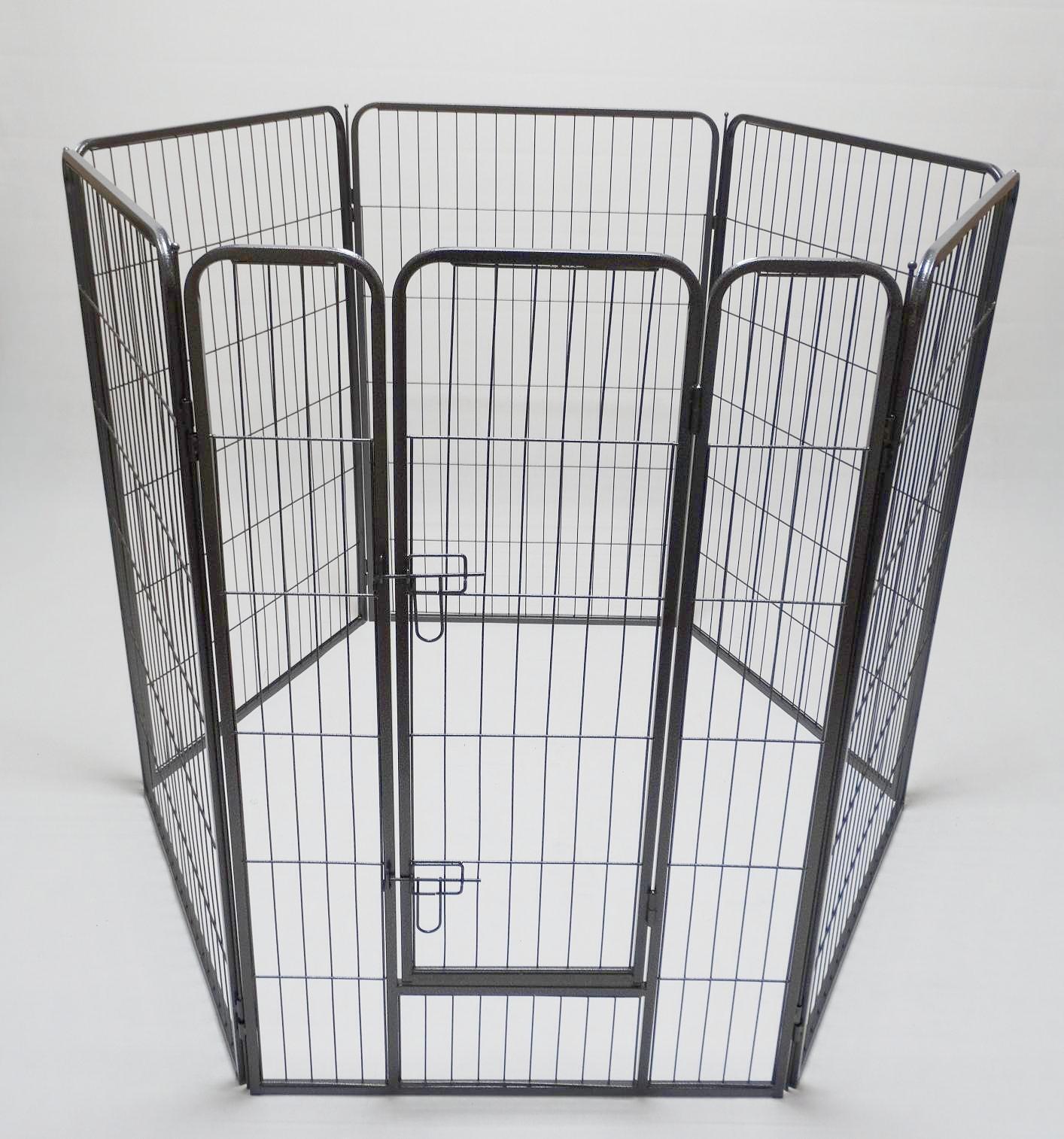 YES4PETS - 6-Panel 120cm Heavy Duty Pet Playpen Fence - Pet Servo