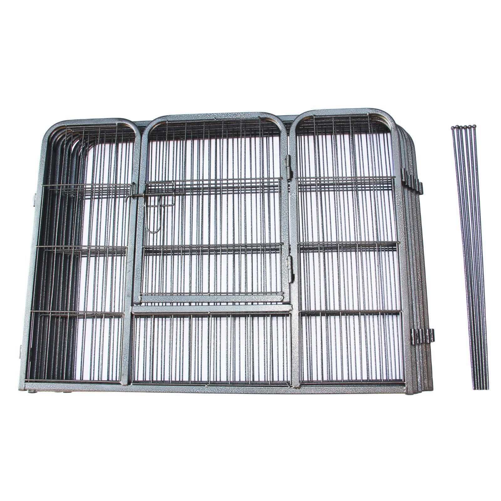 YES4PETS - 6 Panel 60cm Heavy Duty Pet Playpen - Pet Servo