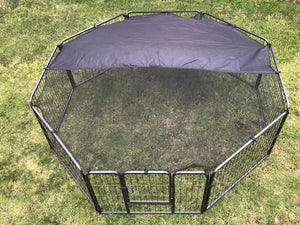 YES4PETS - 60cm Heavy Duty Pet Playpen with Cover - Pet Servo