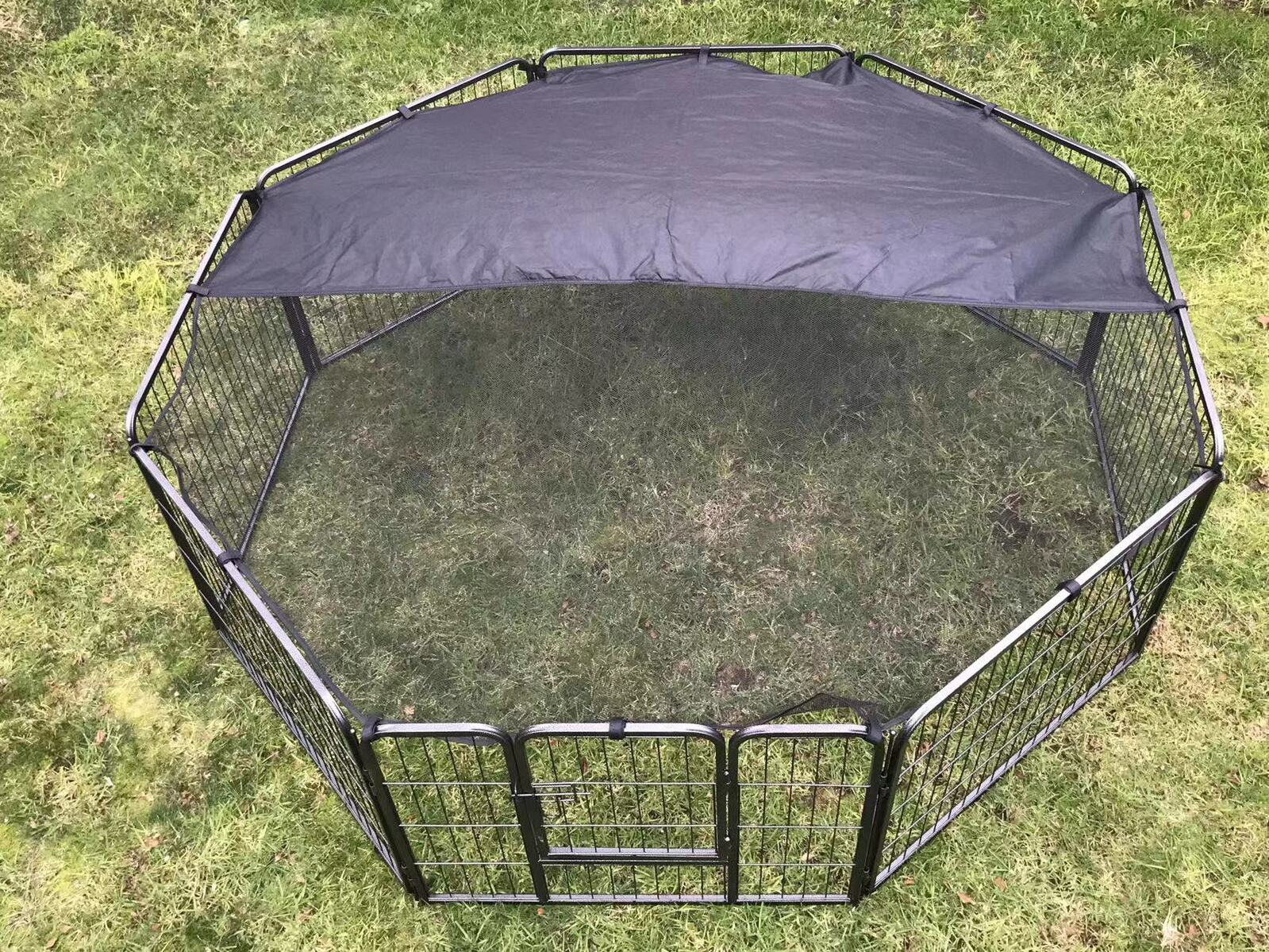 YES4PETS - 60cm Heavy Duty Pet Playpen with Cover - Pet Servo