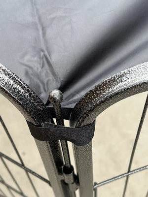 YES4PETS - 80cm Heavy Duty Pet Playpen with Cover - Pet Servo