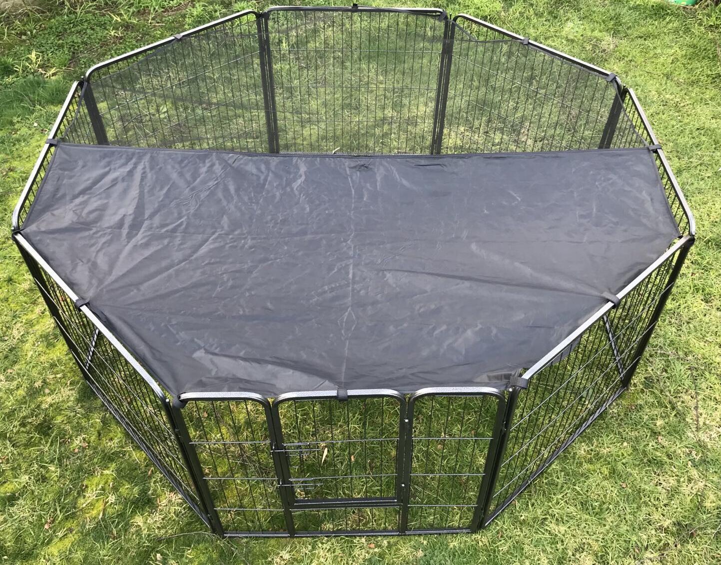 YES4PETS - 80cm Heavy Duty Pet Playpen with Cover - Pet Servo