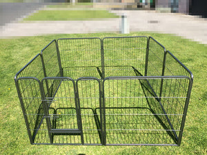 YES4PETS - 80cm Heavy Duty Pet Playpen Fence - Pet Servo