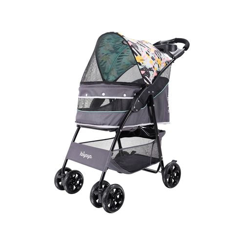 Ibiyaya Cloud 9 Pet Stroller for Cats & Dogs - Mint Green - petservo