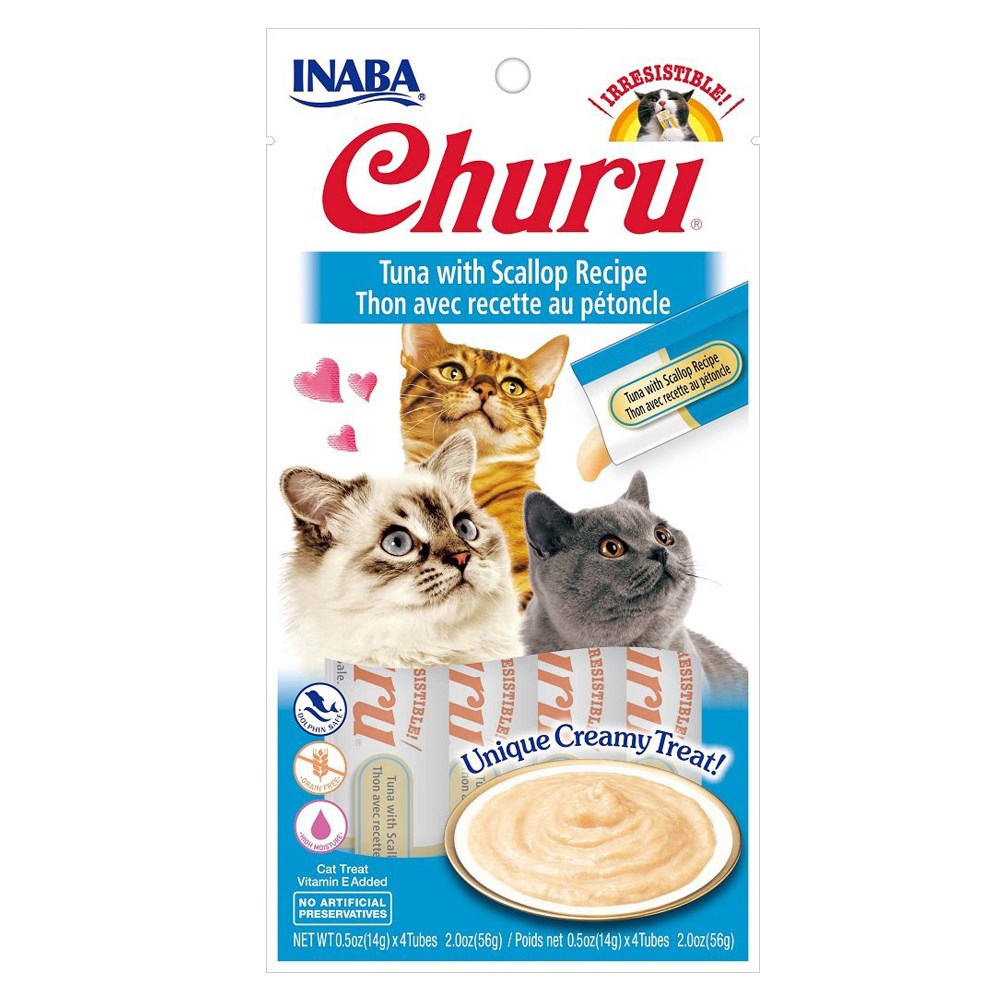 Inaba - Churu Tuna with Scallop Recipe - Petservo