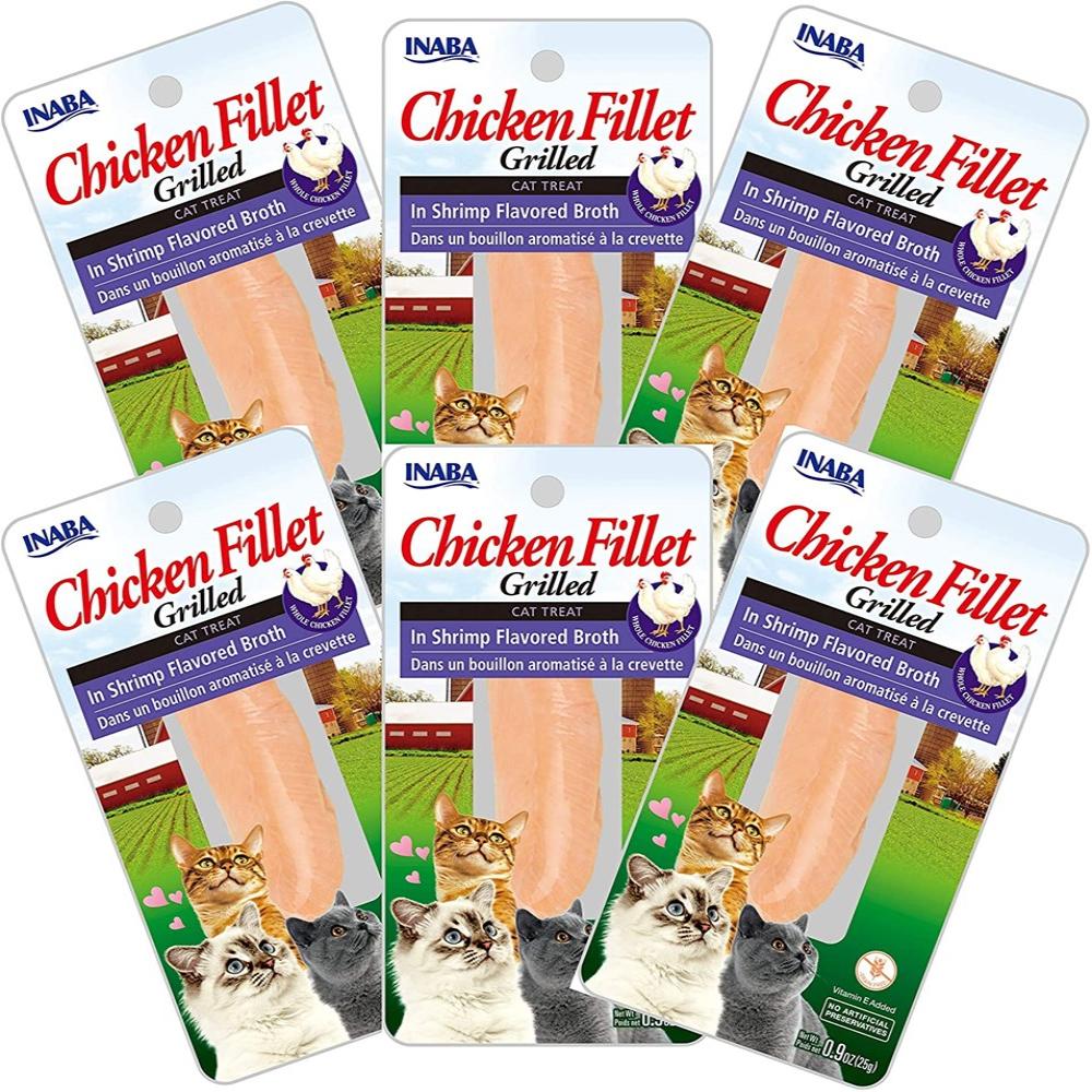 Inaba - Grilled Chicken Fillet in Shrimp Flavored Broth - Petservo