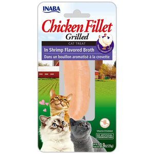 Inaba - Grilled Chicken Fillet in Shrimp Flavored Broth - Petservo