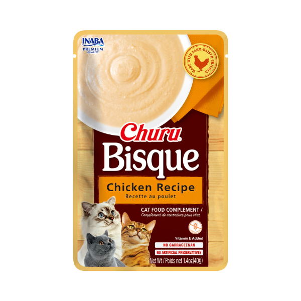 Inaba - INABA Churu Bisque Chicken Recipe 40g - Pet Servo