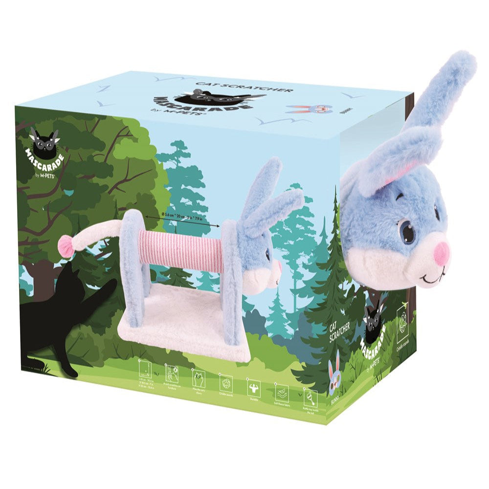 M-Pets - MASCARADE Cat Scratcher Bunny 52 x 18.5 x 32 cm - Pet Servo