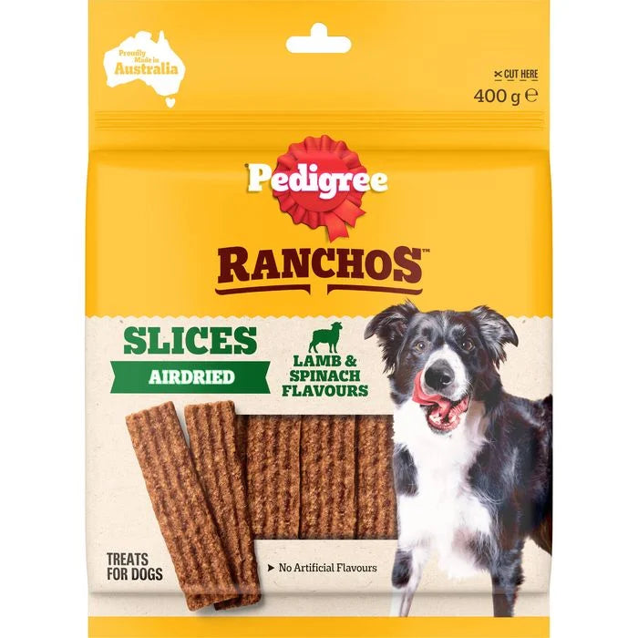 Pedigree - Ranchos Slices Lamb 400g