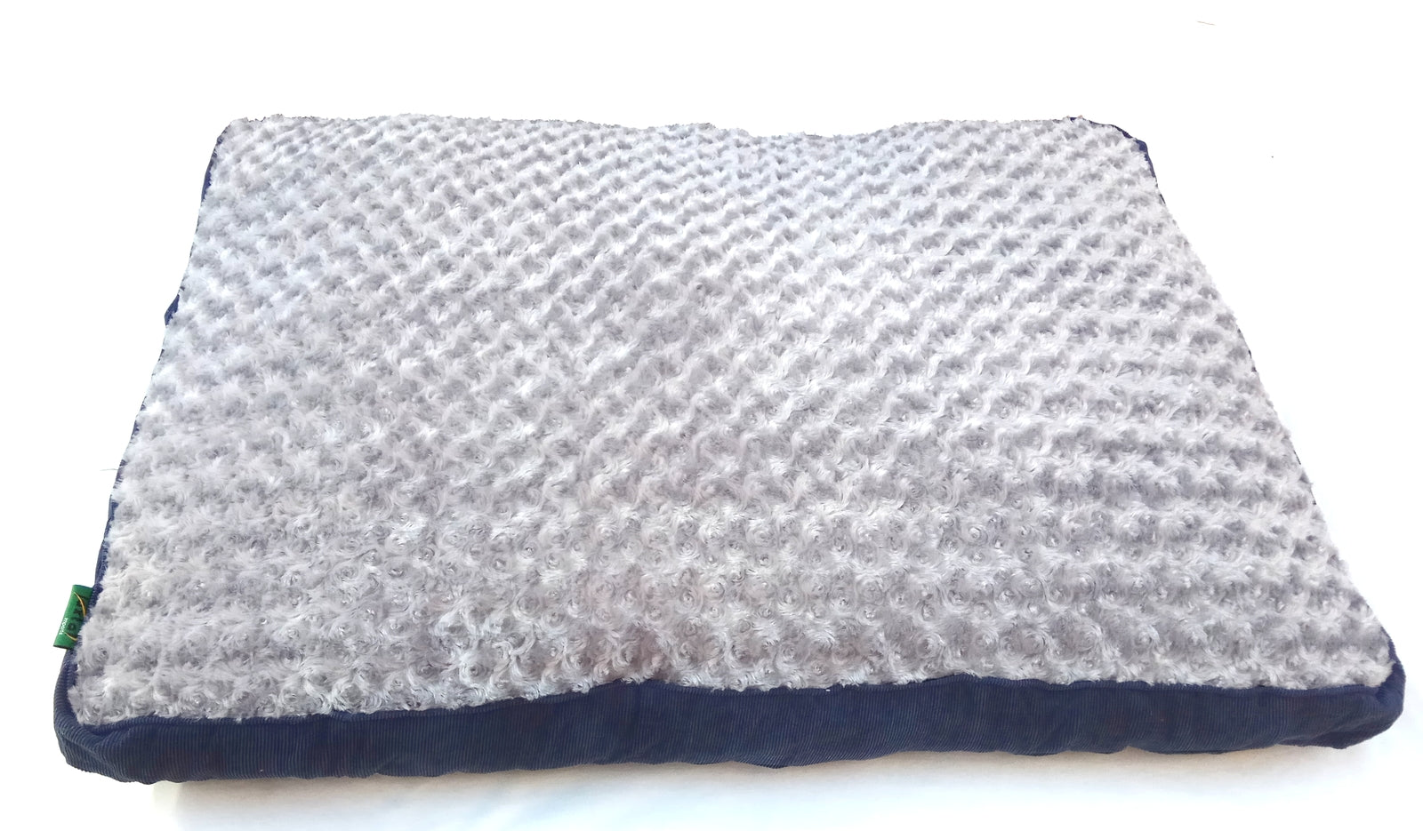 YES4PETS - Medium Dog Puppy Bed Mat Cushion 85x60cm Blue/Grey - Pet Servo