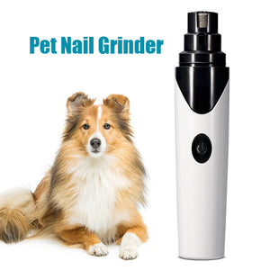 YES4PETS - Electric Pet Quiet Nail Grinder Clipper Cutter - Petservo-1