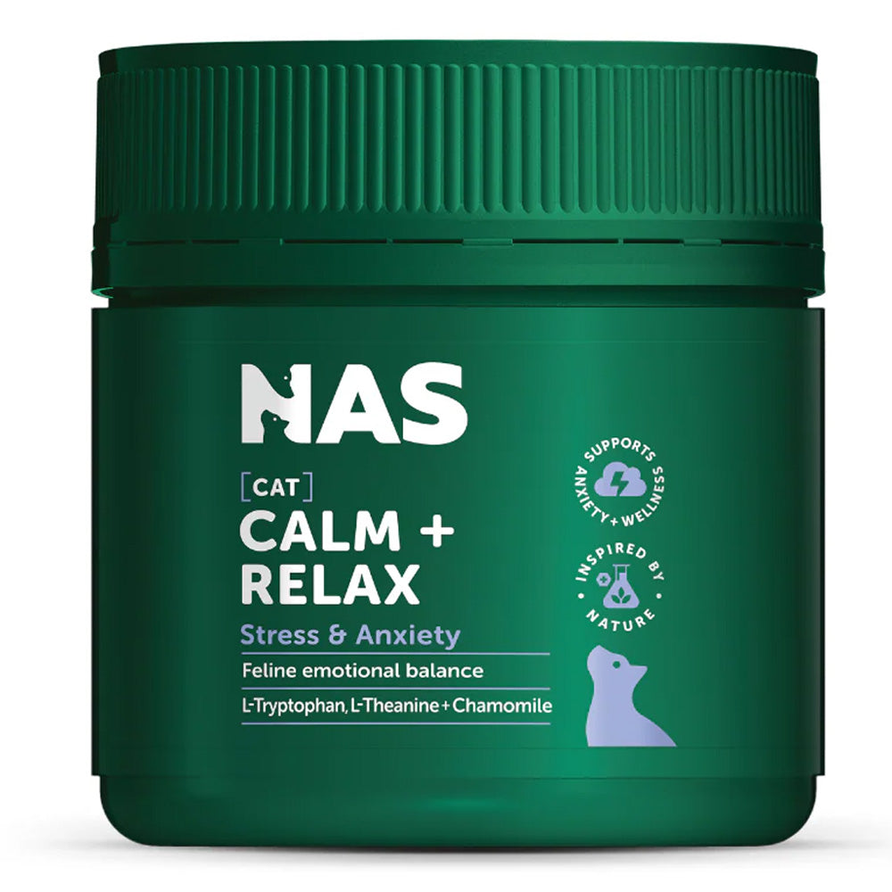 Natural Animal Solutions - (NAS) Calm + Relax For Dogs & Cats