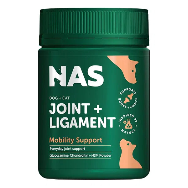Natural Animal Solutions - (NAS) Joint & Ligament Support Powder for Dogs and Cats