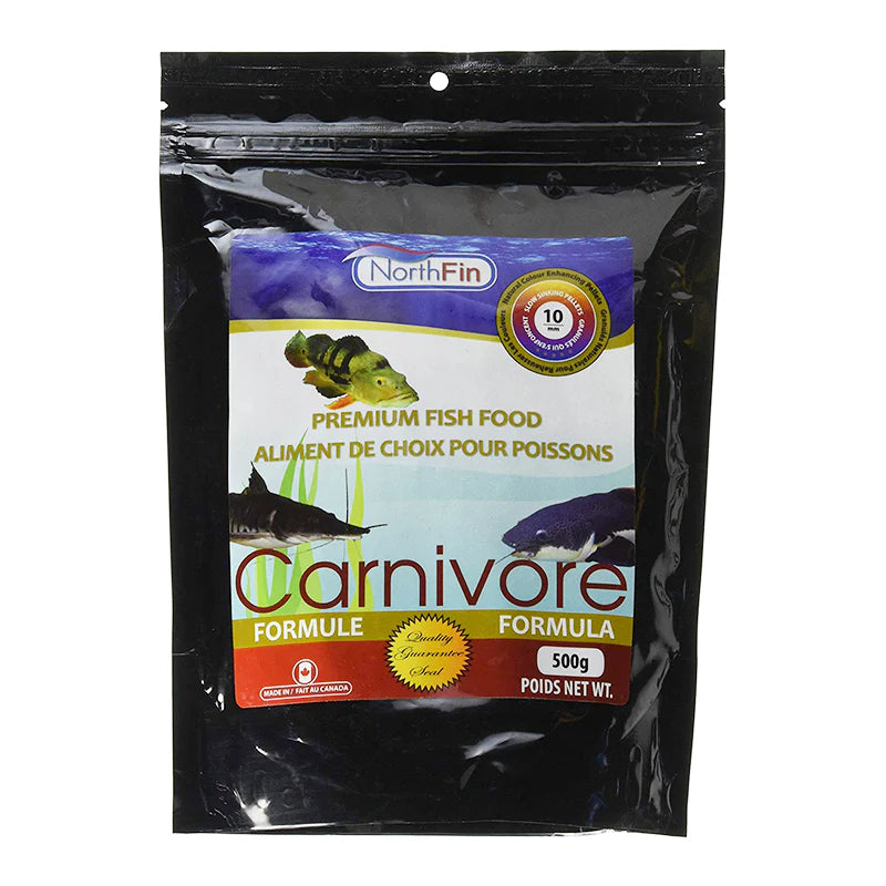 Northfin - Carnivore Formula Fish Food 10mm, 500g - petservo