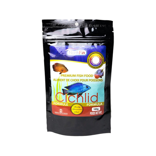 Northfin - Cichlid Formula Fish Food 2mm 100 g - petservo