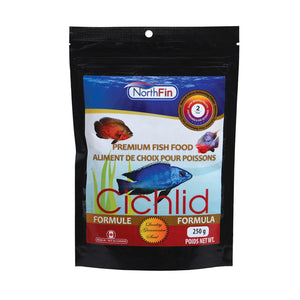 Northfin - Cichlid Formula Fish Food 3mm 250g - petservo