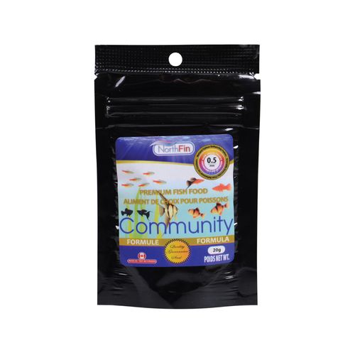 Northfin - Community Formula Fish Food 0.5mm 20g - petservo