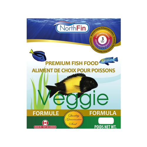 Northfin - Veggie Formula Fish Food 1mm 250 g - petservo