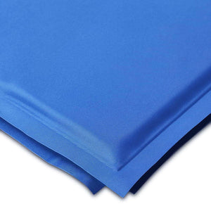 Blue foam mat on a white background at Pet Servo