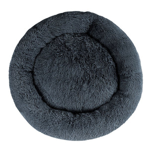 i.Pet - Pet Bed Dog Cat Calming Soft Plush X LArge Dark Grey - Pet Servo-1