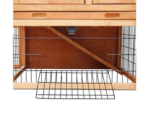 I Pet - Large 155cm Wooden Chicken Coop & Rabbit Hutch - Pet Servo