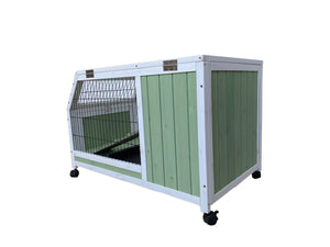YES4PETS Small Pet Hutch for Rabbits & Ferrets - Petservo