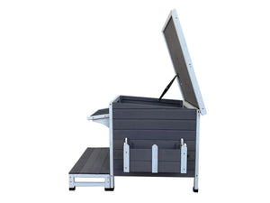 YES4PETS - Cat Shelter Condo with Escape Door House - Pet Servo