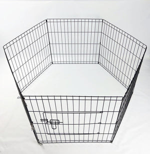 YES4PETS - 6 Panel Dog Cat Rabbit Playpen Fence - Pet Servo