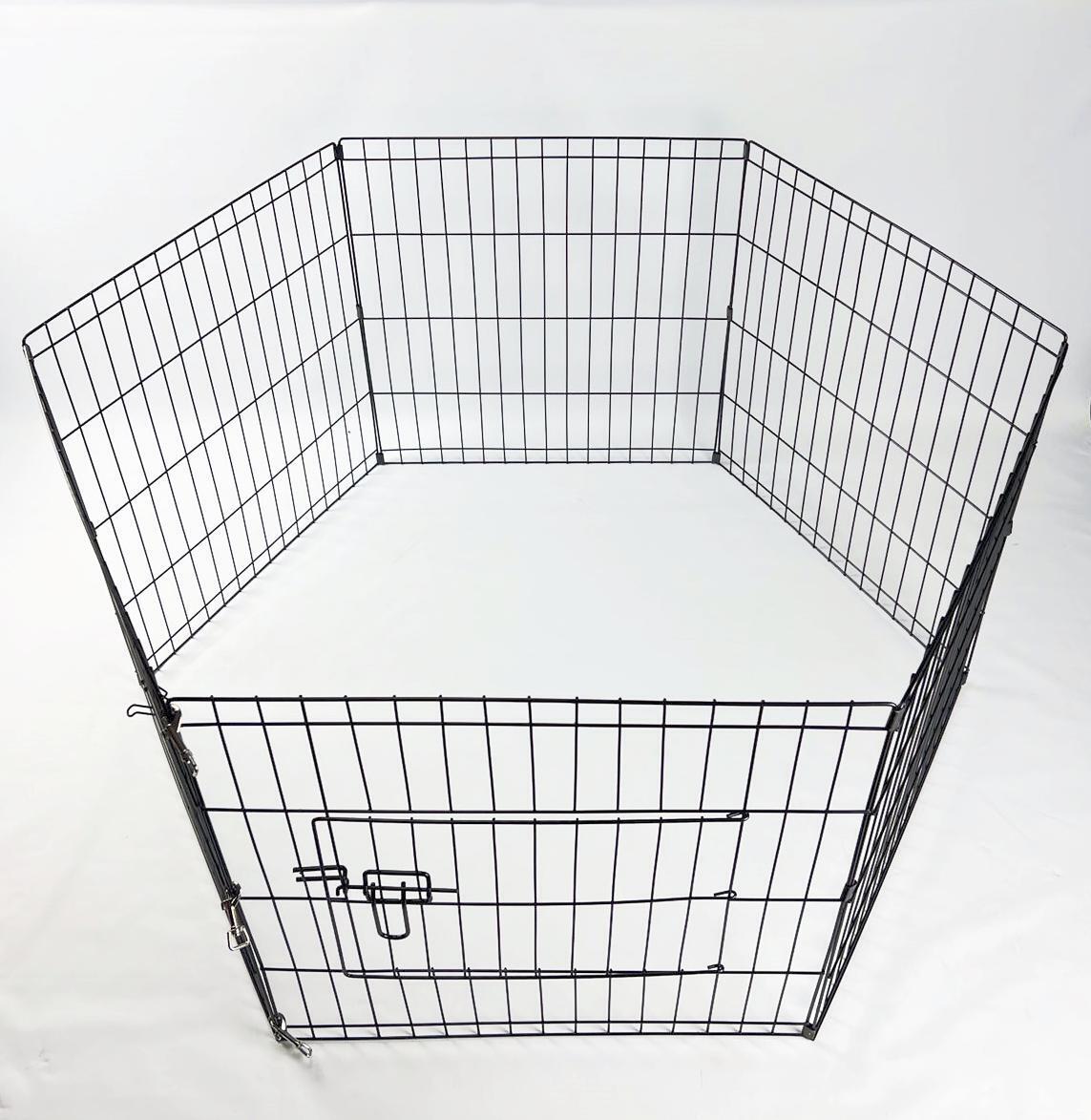 YES4PETS - 6 Panel Dog Cat Rabbit Playpen Fence - Pet Servo