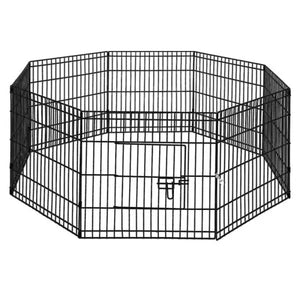 YES4PETS - 24" Pet Playpen Fence for Dogs & Puppies - Pet Servo