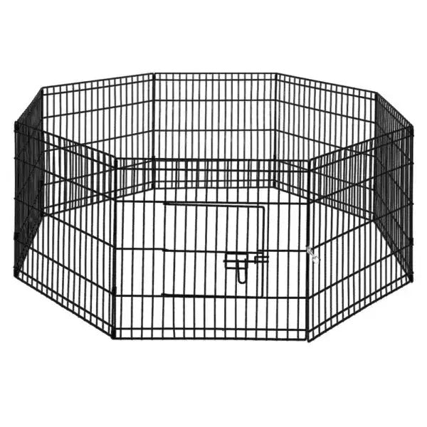 YES4PETS - 24" Pet Playpen Fence for Dogs & Puppies - Pet Servo