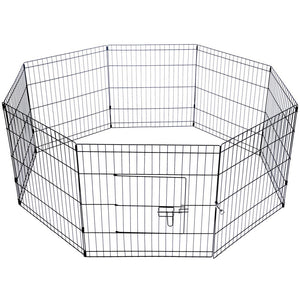 YES4PETS - 24" Pet Playpen with Cover & Enclosure - Pet Servo