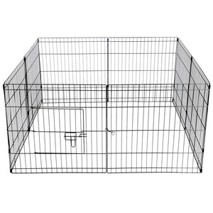 YES4PETS - 24" Pet Playpen with Cover & Enclosure - Pet Servo