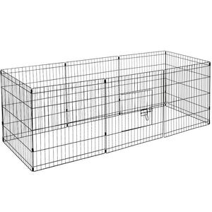 YES4PETS - 24" Pet Playpen with Cover & Enclosure - Pet Servo