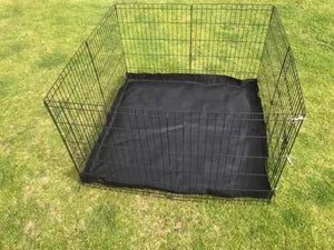 YES4PETS - 30" Dog Rabbit Playpen with Floor (76cm) - Pet Servo