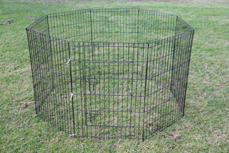 YES4PETS - 30" Pet Playpen Fence for Dogs & Rabbits (76cm) - Pet Servo