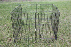 YES4PETS - 42" Pet Playpen Fence for Dogs & Rabbits - Pet Servo