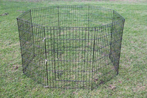 YES4PETS - 120cm 8 Panel Pet Playpen & Chicken Cage - Pet Servo