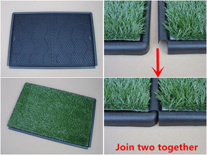 YES4PETS - Indoor Dog Puppy Toilet Grass Training Pad - Pet Servo