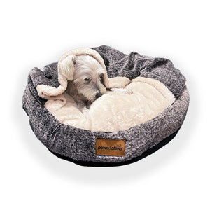 Paws & Claws Super Warm Plush Soft Pet Dog Puppy Cat Bed - Petservo-1