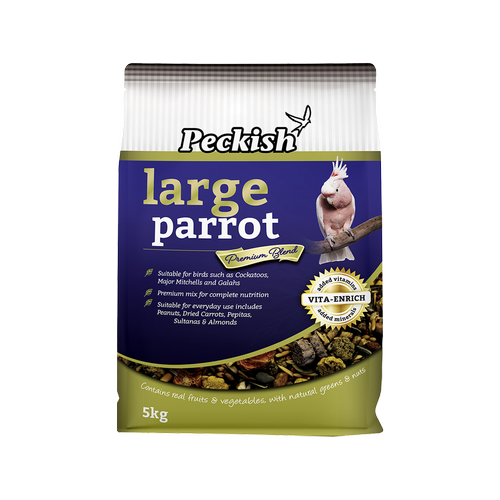 Peckish - Parrot Premium Blend - 5kg Large - petservo