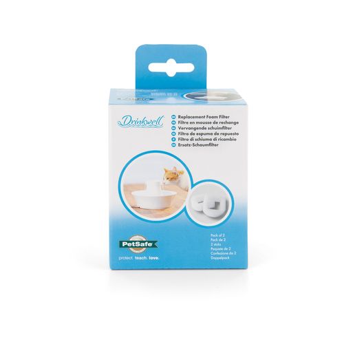PetSafe - Drinkwell® Replacement Foam Filters (2-Pack) - Pet Servo