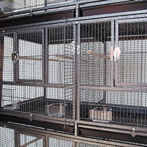 Pet Servo - Single/Double/Triple-Double Lite Stack Breeding Bird Cage