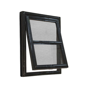 Pillar Products Flyscreen Pet Door Black Medium 202x254mm - PetServo