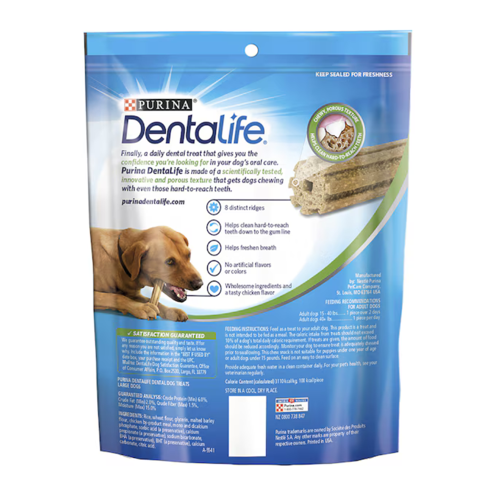 Purina_Dentalife Adult Daily Large Breed Dog Dental Treats - Petservo-1