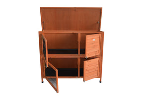 YES4PETS - XL Double Storey Rabbit Cage with Tray - Petservo