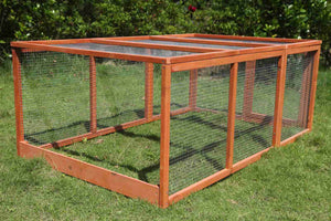 YES4PETS - Large Coop Run & Hutch Villa - Petservo
