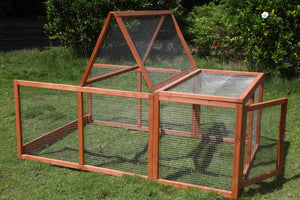 YES4PETS - Large Coop Run & Hutch Villa - Petservo